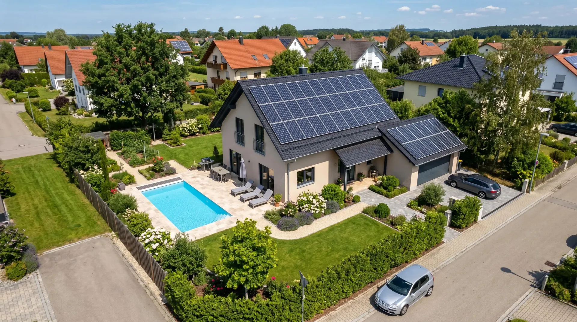 Mit PV kombiniert