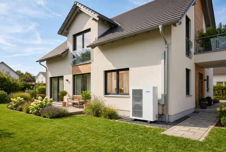 Wärmepumpen-Installation mit BAFA-Förderung